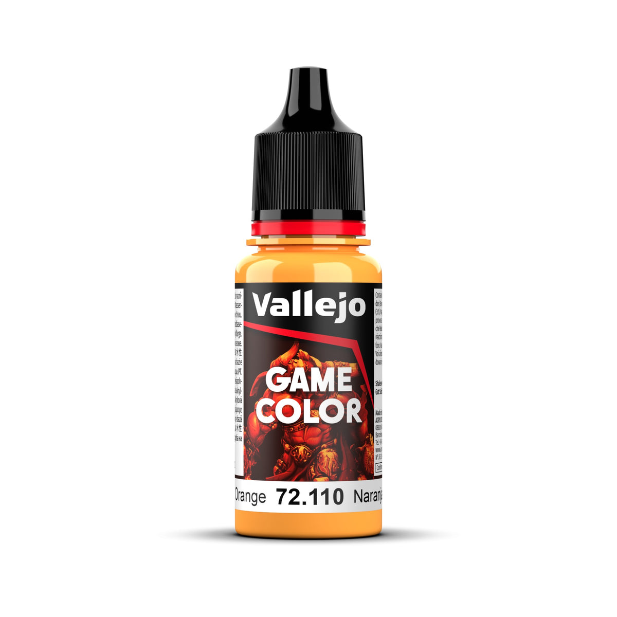 Vallejo Game Color Sunset Orange 18ml Acrylic Paint