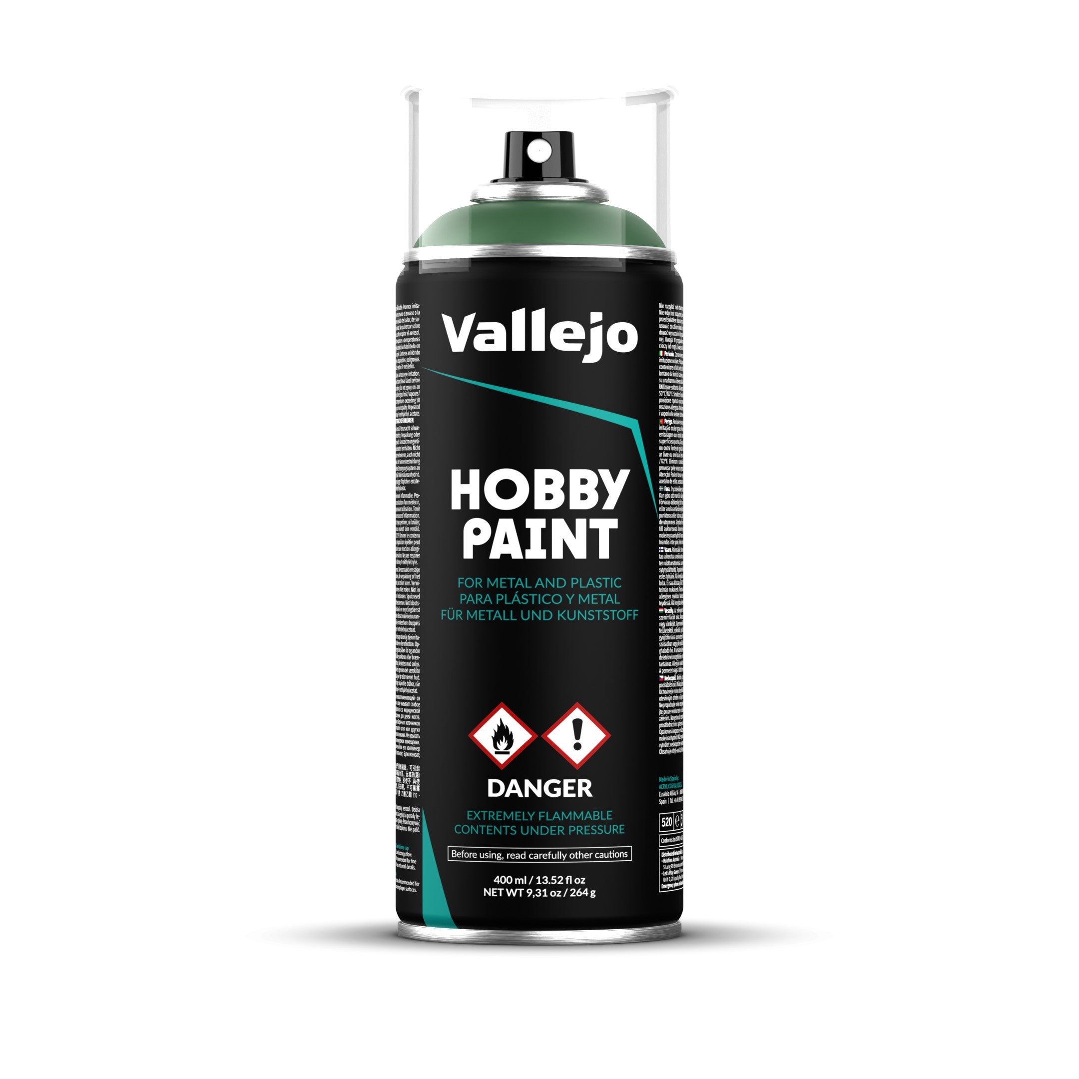 Vallejo Aerosol - Sick Green 400ml