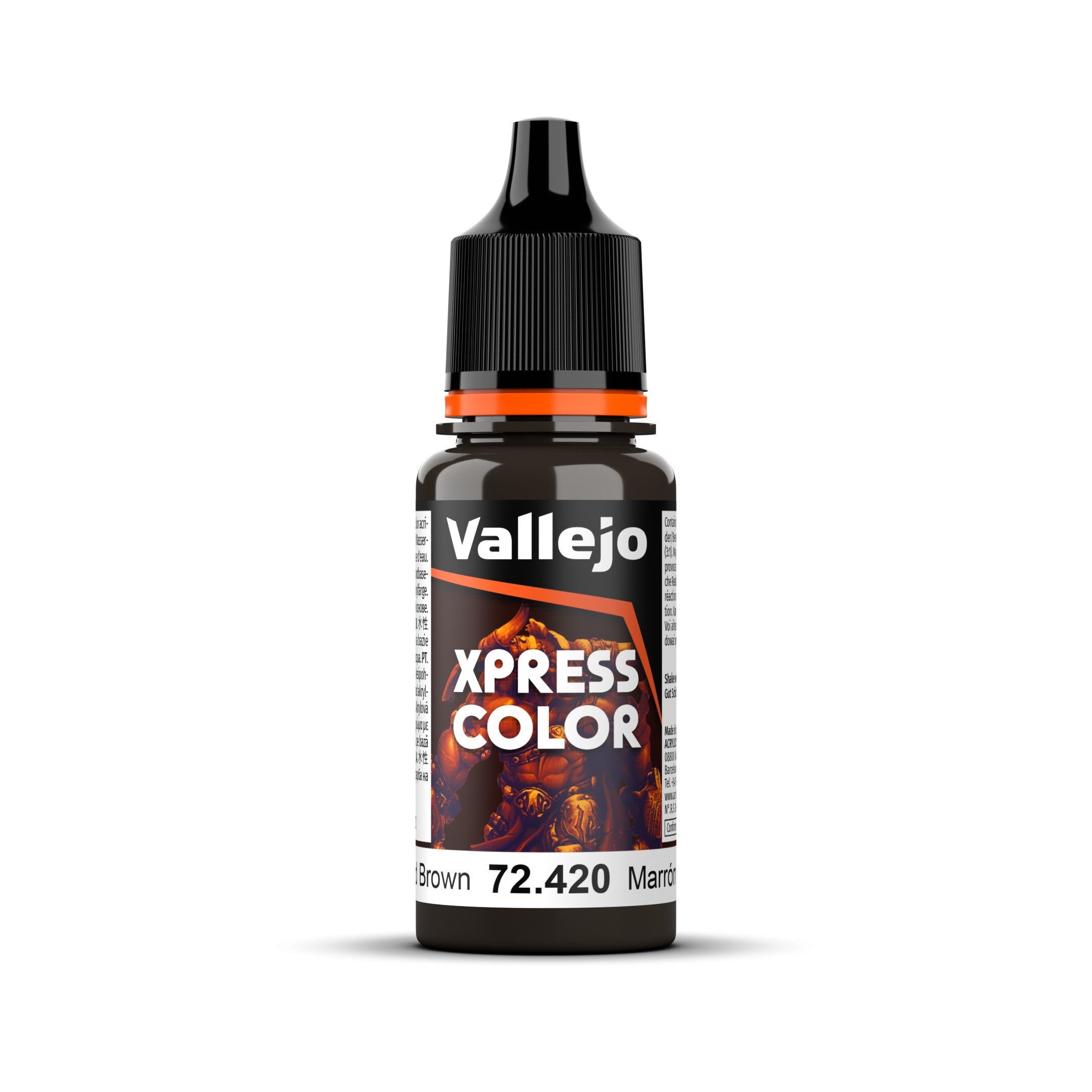 Vallejo Game Color Xpress Color Wasteland Brown 18ml Acrylic Paint