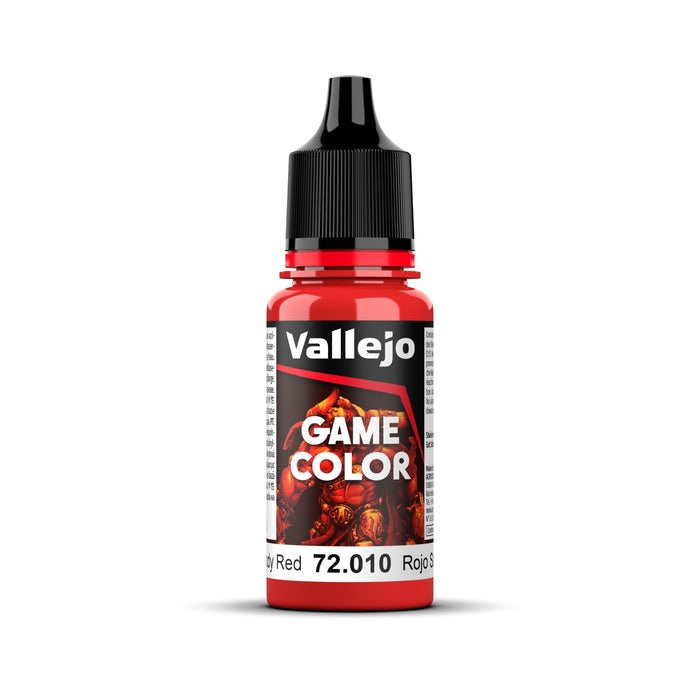 Vallejo Game Color Bloddy Red 18ml Acrylic Paint