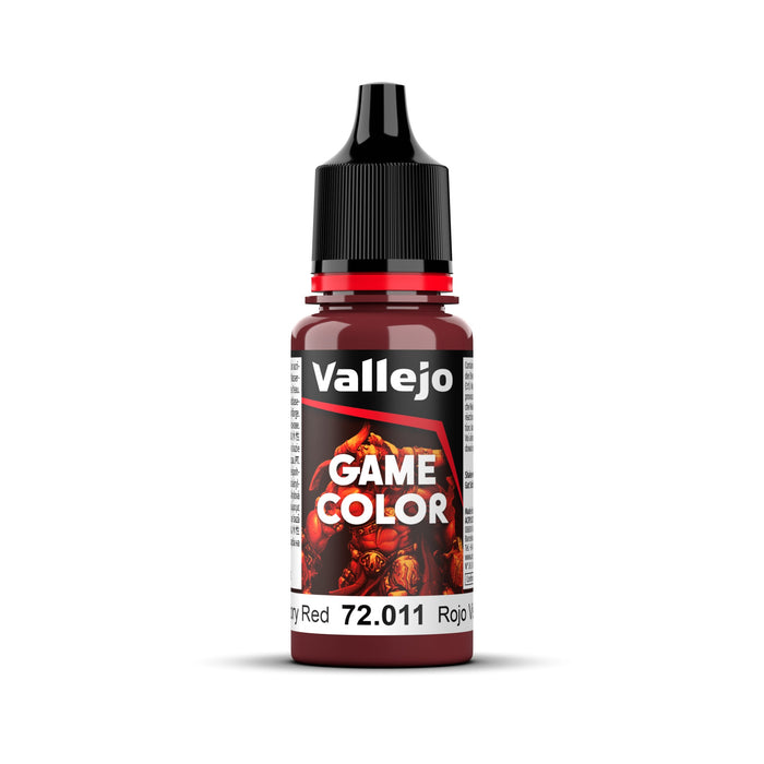 Vallejo Game Color Gory Red 18ml Acrylic Paint