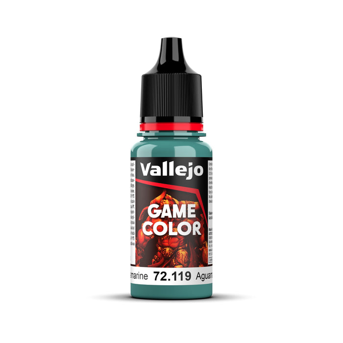 Vallejo Game Color Aquamarine 18ml Acrylic Paint