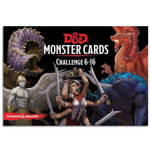 Dungeon and Dragons D&D Spellbook Cards Monster Challenge Deck 6-16