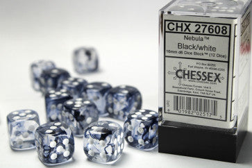 Chessex D6 16mm Dice Block - VARIOUS