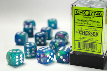 Chessex D6 16mm Dice Block - VARIOUS
