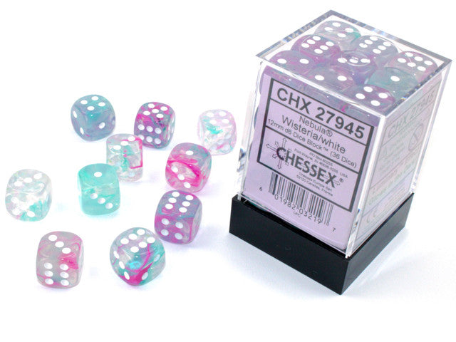 Chessex D6 12mm Dice Block