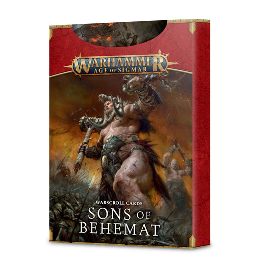 Warhammer 40k 40000 Warscroll Cards: Sons Of Behemat