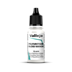 Vallejo Polyurethane Gloss Varnish 18ml Acrylic Paint