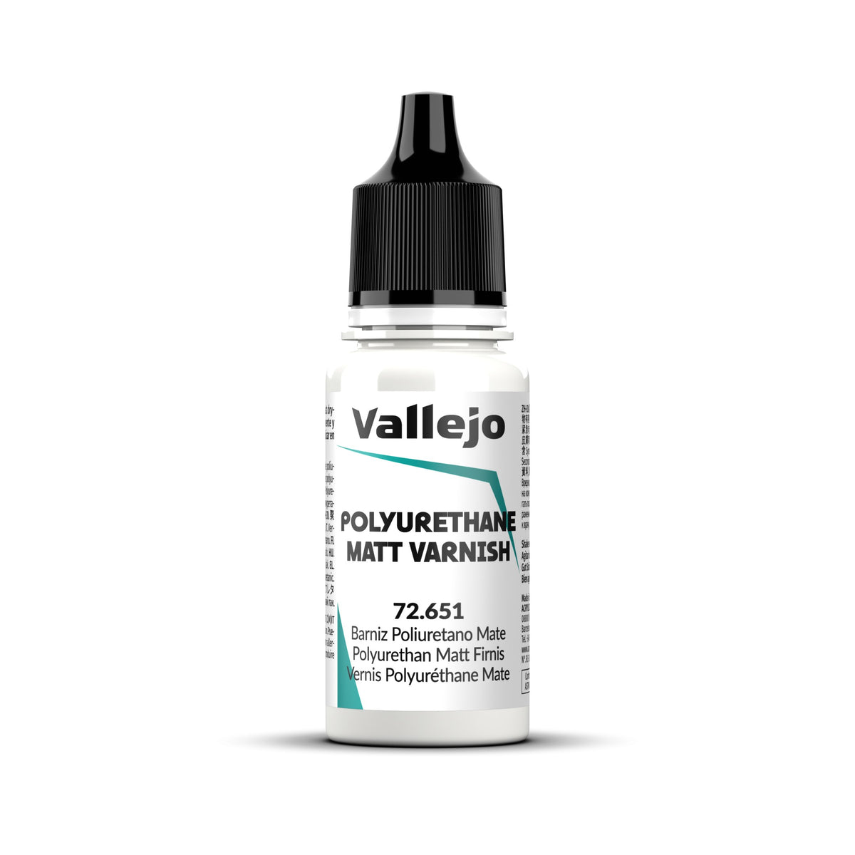 Vallejo Polyurethane Matt Varnish 18ml Acrylic Paint
