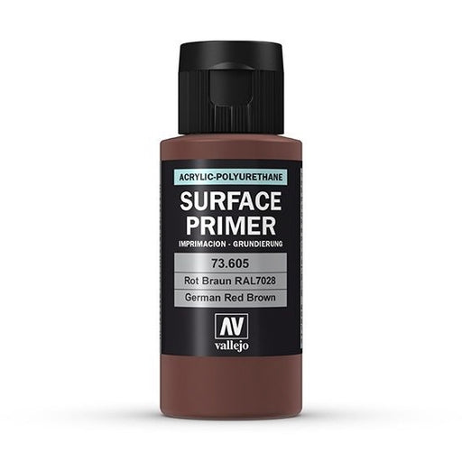 Vallejo Surface Primer - Ger Red Brown 60 ml