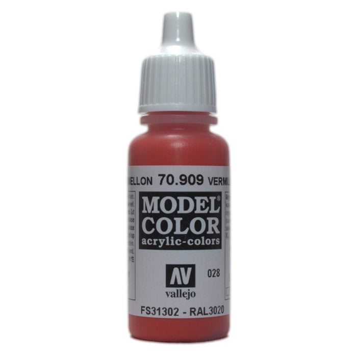 Vallejo Model Colour - Vermillion 17 ml