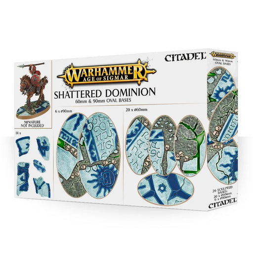 Warhammer Age of Sigmar AOS: Shattered Dominion: 60 & 90mm Oval Bases