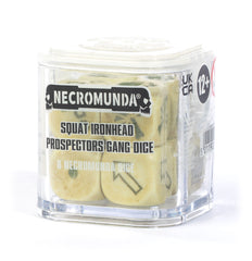 Necromunda: Squat Ironhead Prospectors Gang Dice