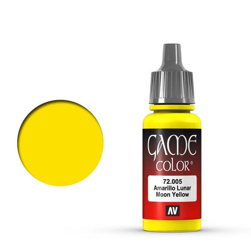 Vallejo 72005 Game Colour Moon Yellow 17 ml Acrylic Paint