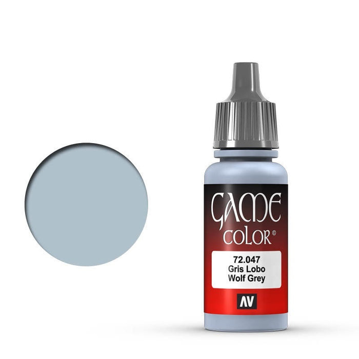 Vallejo 72047 Game Colour Wolf Grey 17 ml Acrylic Paint