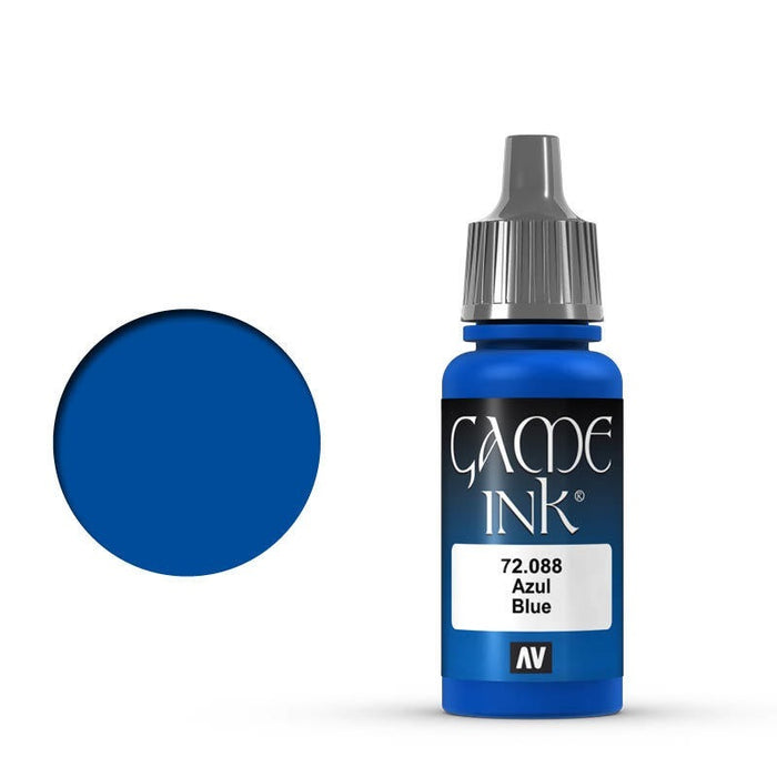 Vallejo 72088 Game Colour Ink Blue 17 ml Acrylic Paint