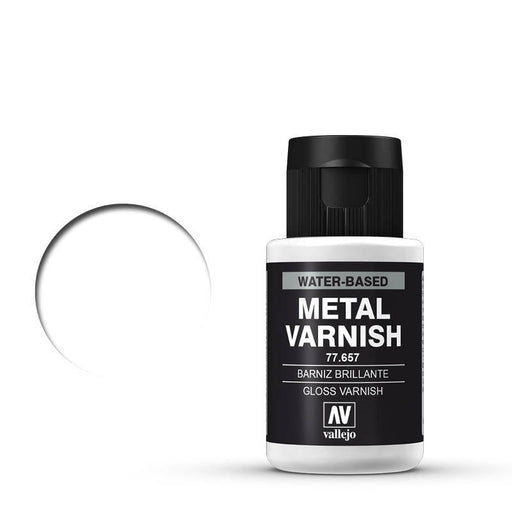 Vallejo 77657 Gloss Metal Varnish 32ml