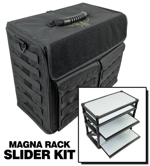 P.A.C.K. 432 Molle Horizontal with Magna Rack Slider Load Out (Black)