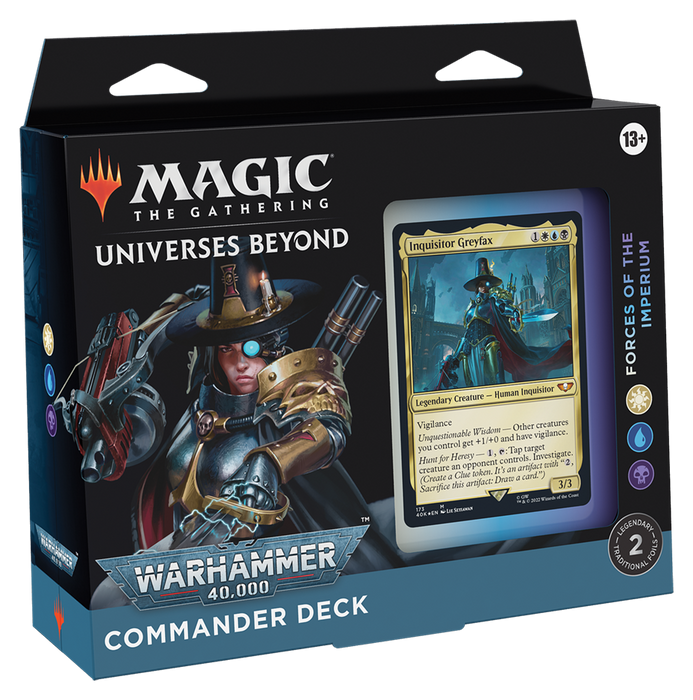 Magic The Gathering: Warhammer 40,000 Commander Decks - Regular SET