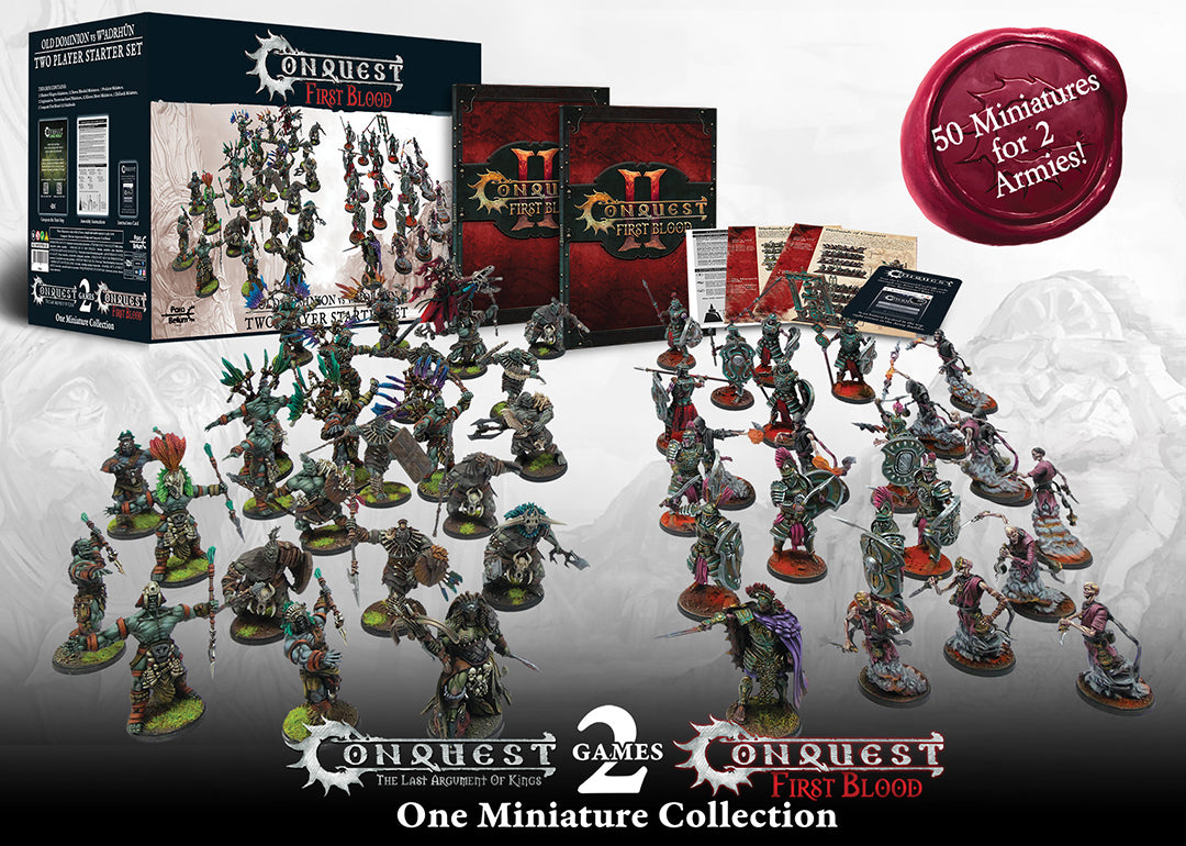Conquest First Blood - Two player Starter Set — WarGamers Hub