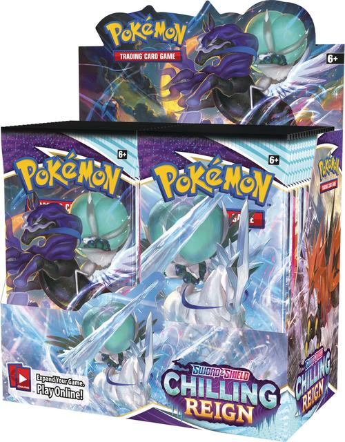 Pokemon Sword & Shield - Chilling Reign Booster - BOOSTER