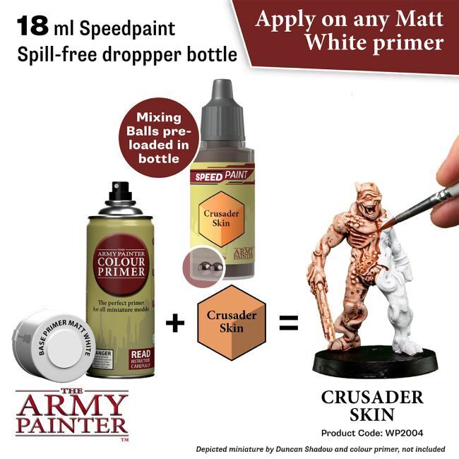 The Army Painter Speedpaint: Crusader Skin - 18ml Acrylic Paint