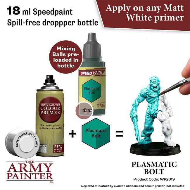 The Army Painter Speedpaint: Plasmatic Bolt - 18ml Acrylic Paint