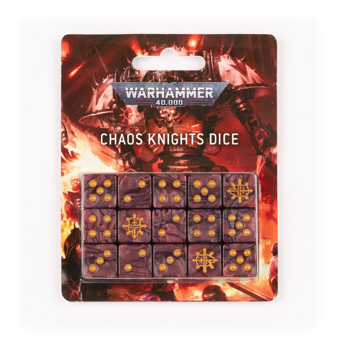 Warhammer 40000 - Chaos Knights Dice