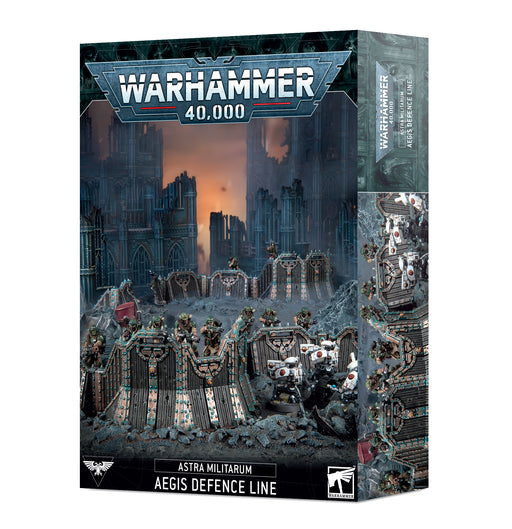 Warhammer 40k astra militarum aegis defence line mini figure set