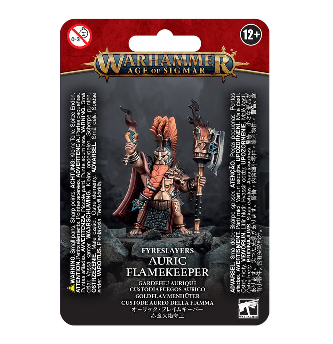 Warhammer Age of Sigmar Fyreslayers: Auric Flamekeeper