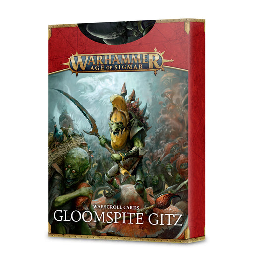 Warhammer Age of Sigmar Warscroll Cards: Gloomspite Gitz