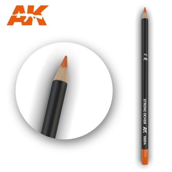 AK Interactive Weathering Pencils - Strong Ocher