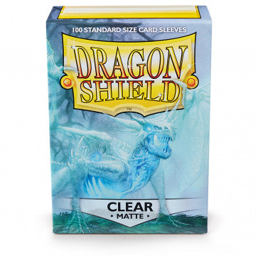Dragon Shield - Box 100 Standard size - Clear MATTE