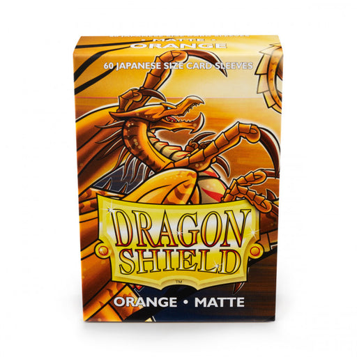 Dragon Shield - Box 60 Japanese size - Orange MATTE