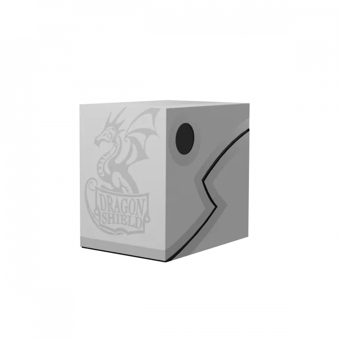 Deck Box Dragon Shield Revised Double Shell White