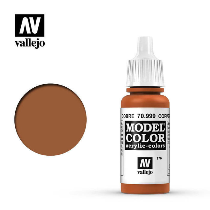 Vallejo Model Colour - Metallic Copper 17 ml