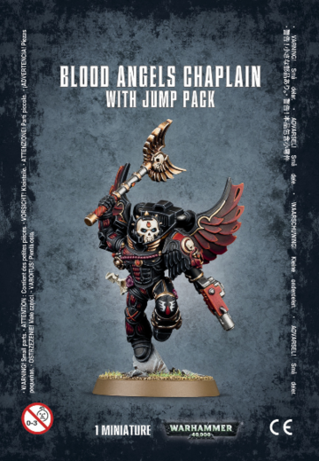 Blood Angels Chaplain with Jump Pack