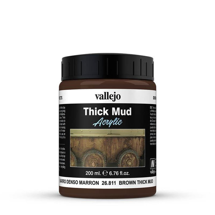 Vallejo Diorama Effects - Brown Thick Mud 200ml