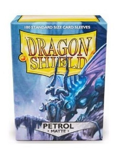 Dragon Shield - Box 100 Standard size - Petroleum MATTE