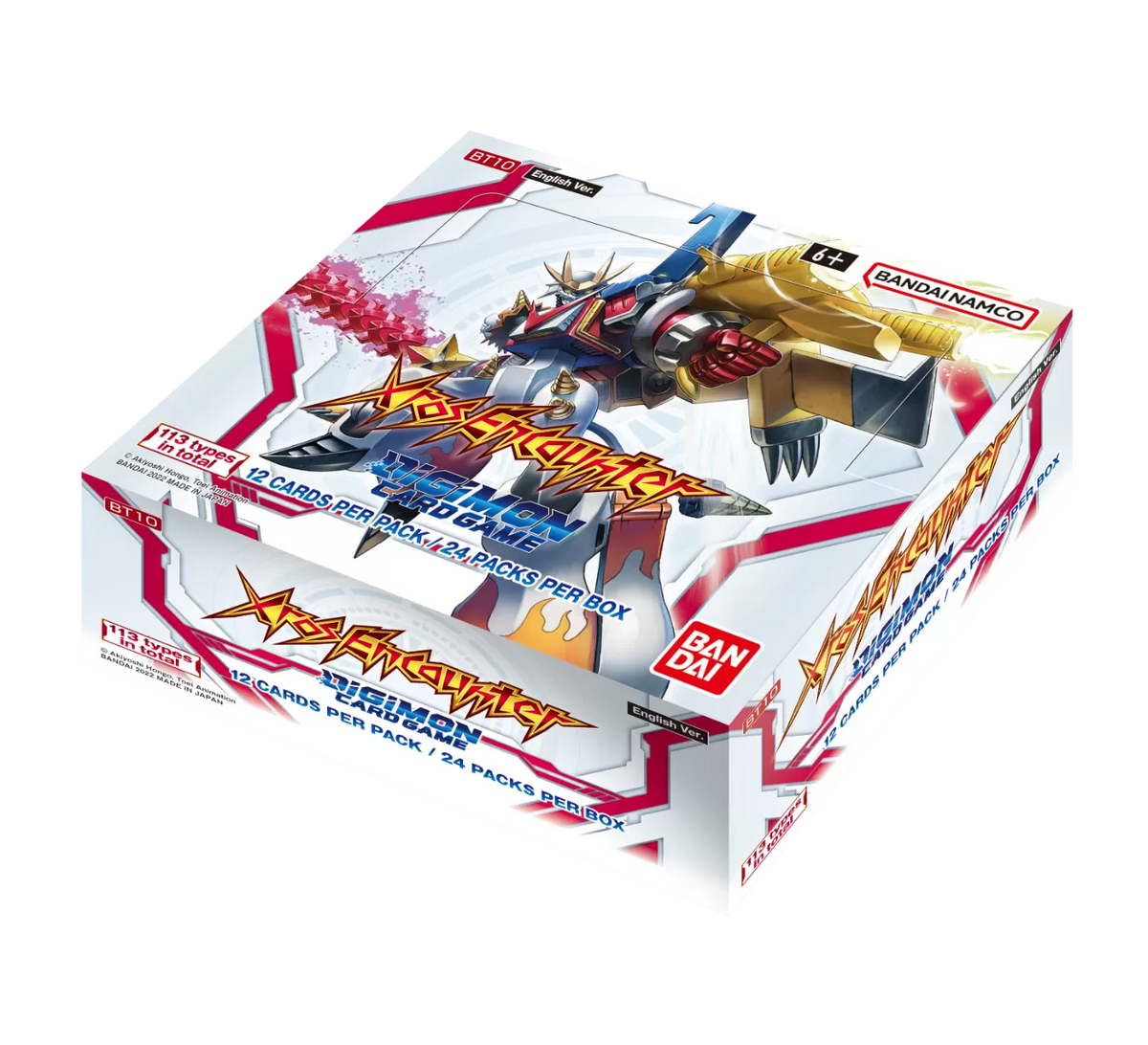 Digimon Card Game Series 10 Xros Encounter BT10 Booster BOX — WarGamers Hub
