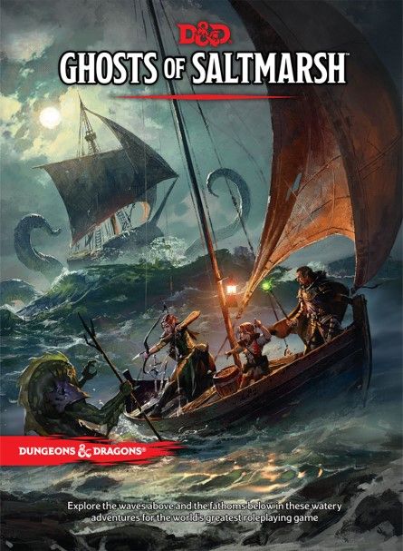 Dungeon and Dragons D&D Ghosts of Saltmarsh