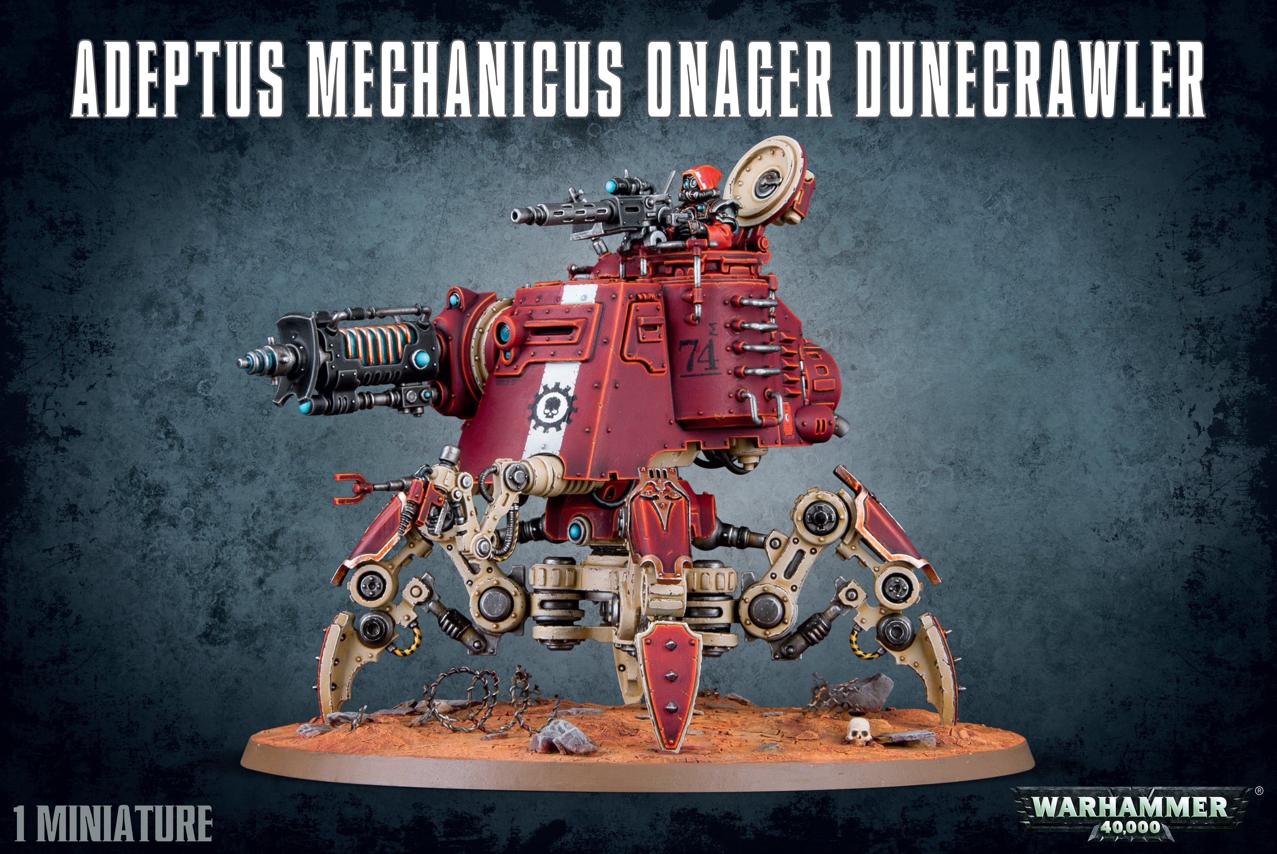 Warhammer 40k 40000 Adeptus Mechanicus Onager Dunecrawler\