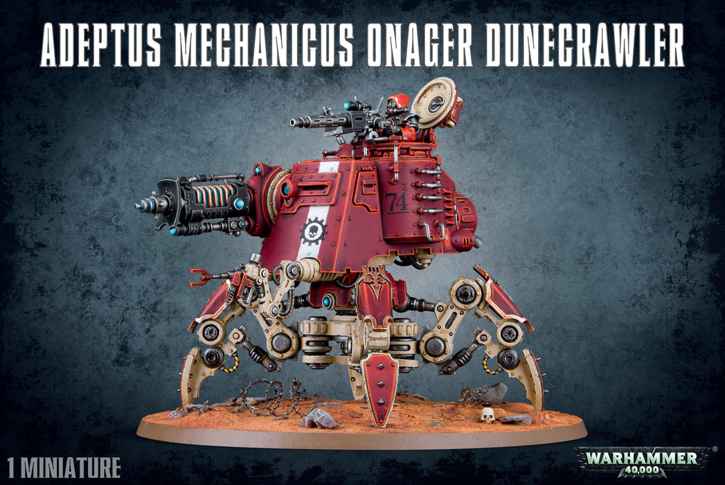 Warhammer 40k 40000 Adeptus Mechanicus Onager Dunecrawler\