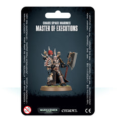 Warhammer 40k 40000 Chaos Space Marines Master of Executions