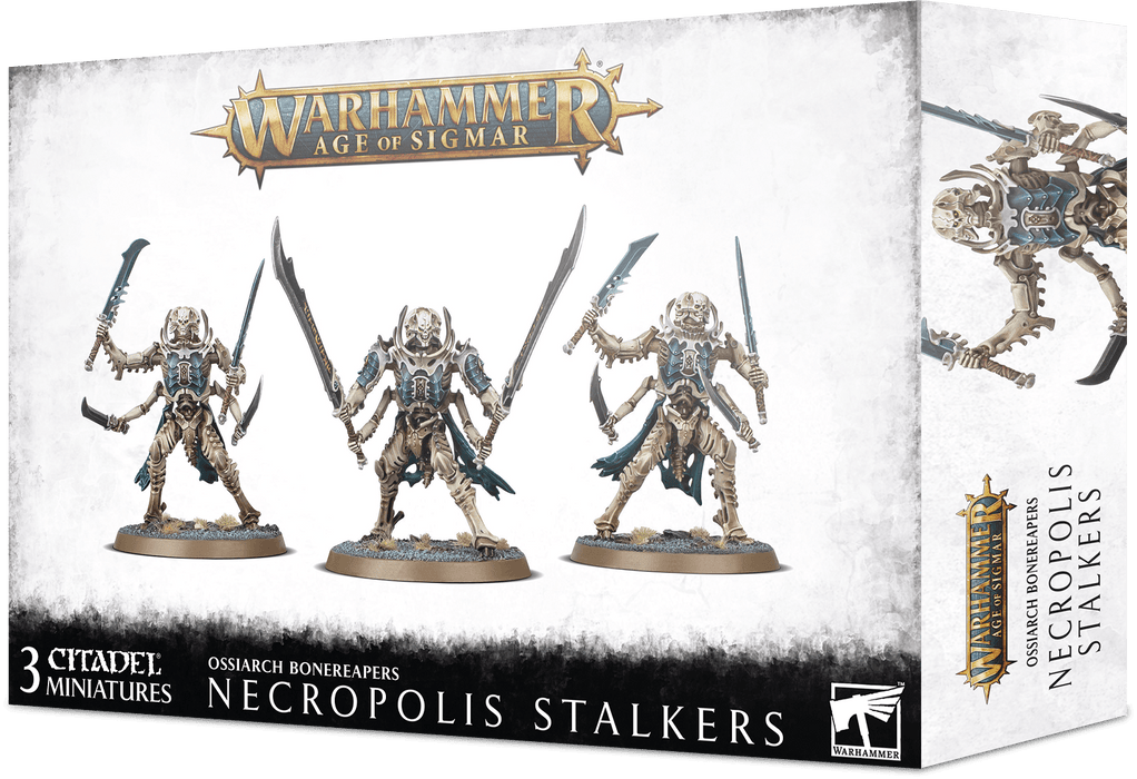 Warhammer Age of Sigmar Ossiarch Bonereapers Necropolis Stalkers