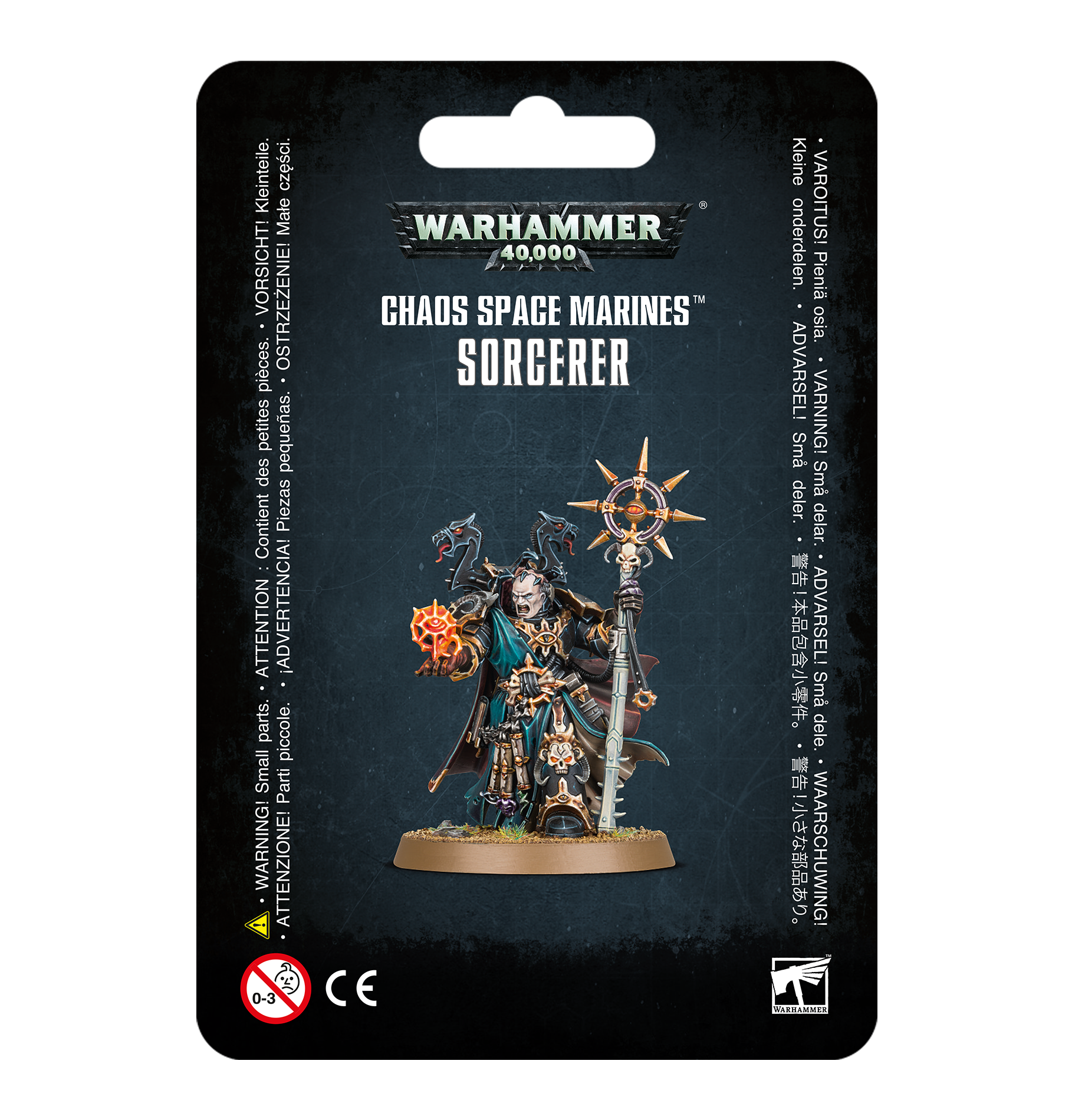 Warhammer 40k 40000 Chaos Space Marines Sorcerer