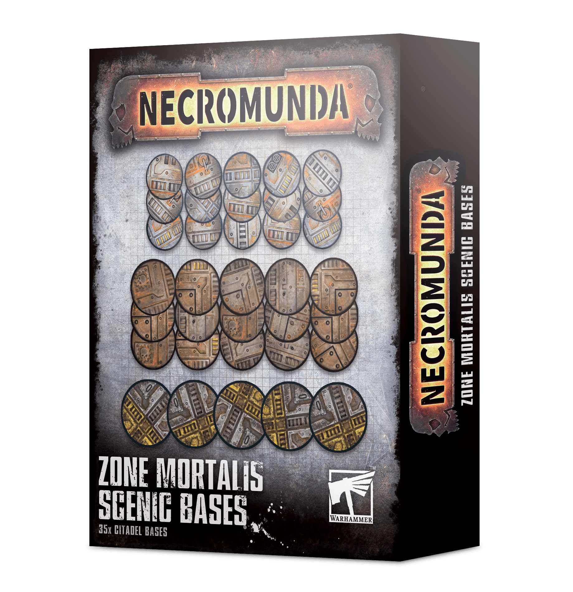 Necromunda : Zone Mortalis Scenic Bases
