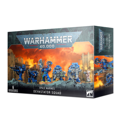 Warhammer 40k 40000 Space Marine Devastator Squad