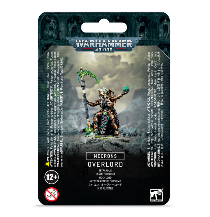 Warhammer 40k 40000 Necron Overlord