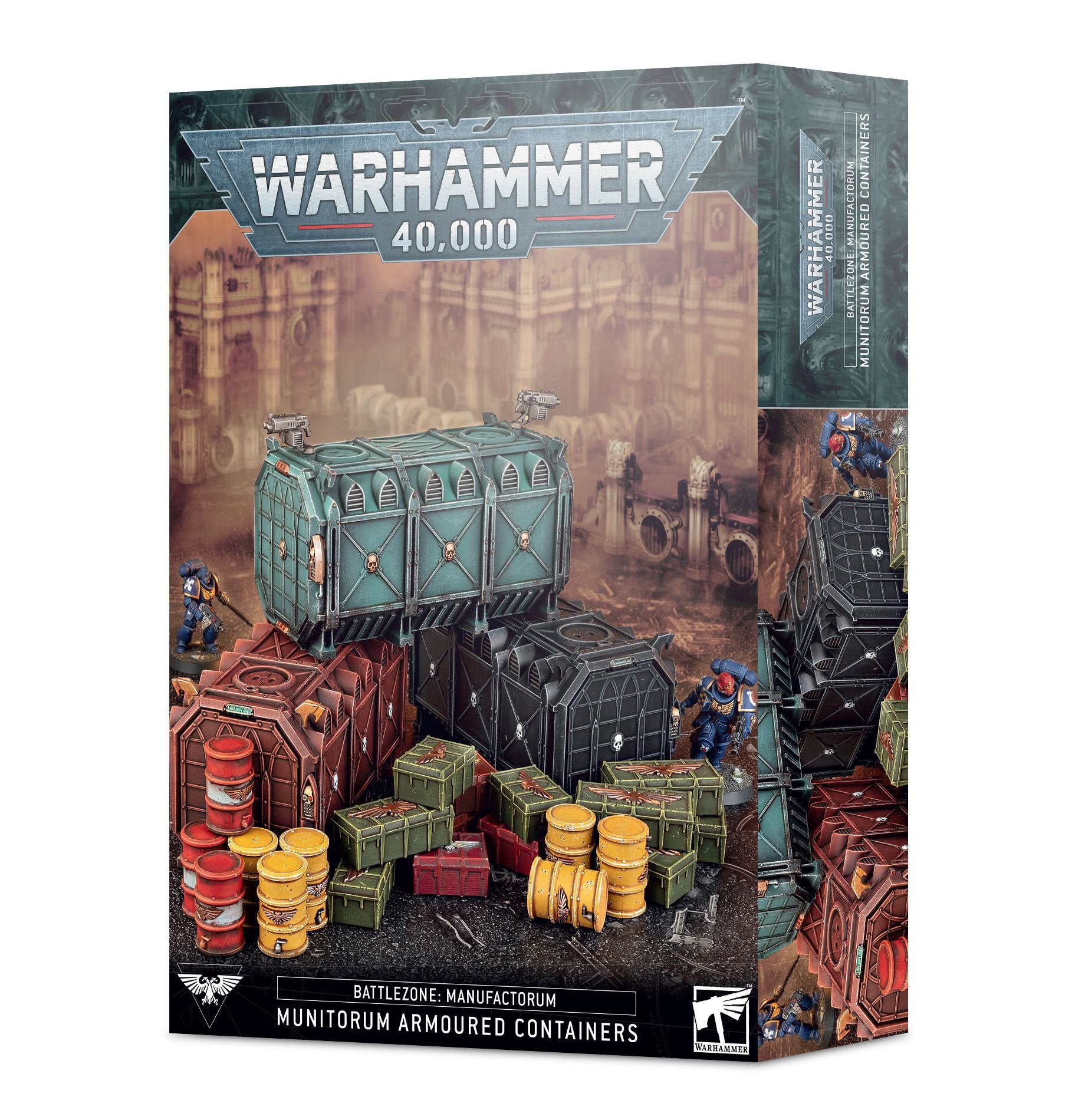 Warhammer 40k 40000 Munitorum Armoured Containers